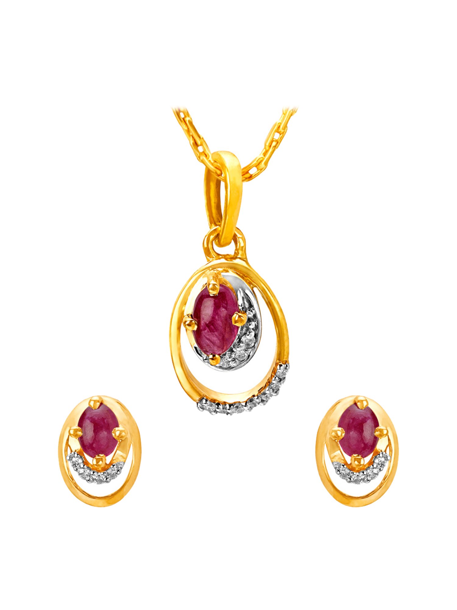Buy Tanishq 18k Gold \u0026 Diamond Mariella 