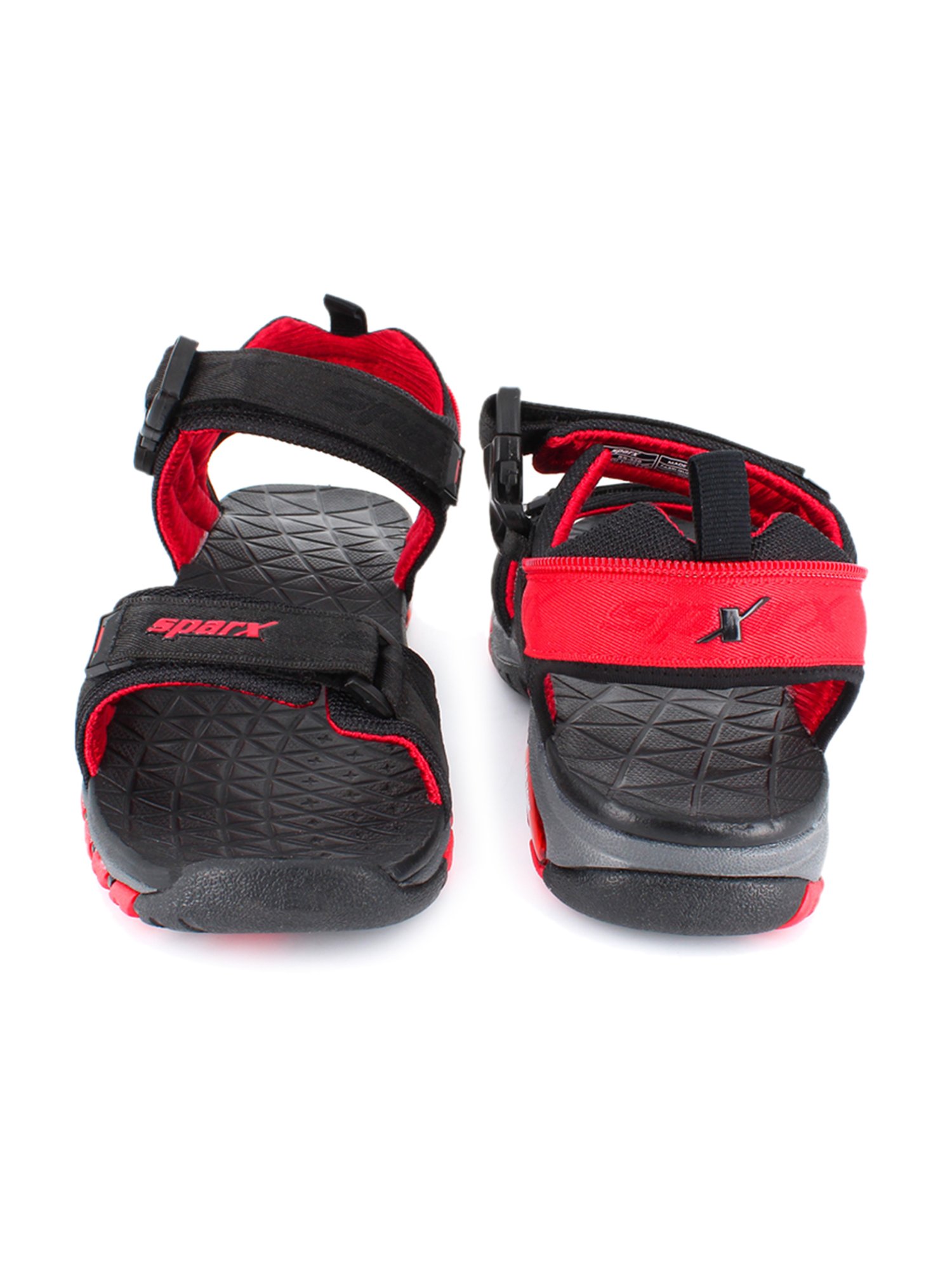 5% OFF on Sparx Black & Red Floater Sandals on Snapdeal | PaisaWapas.com