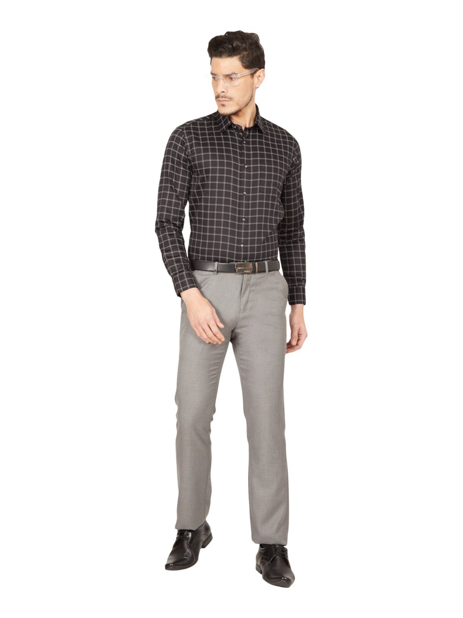 Buy Grey Trousers  Pants for Men by OXEMBERG Online  Ajiocom