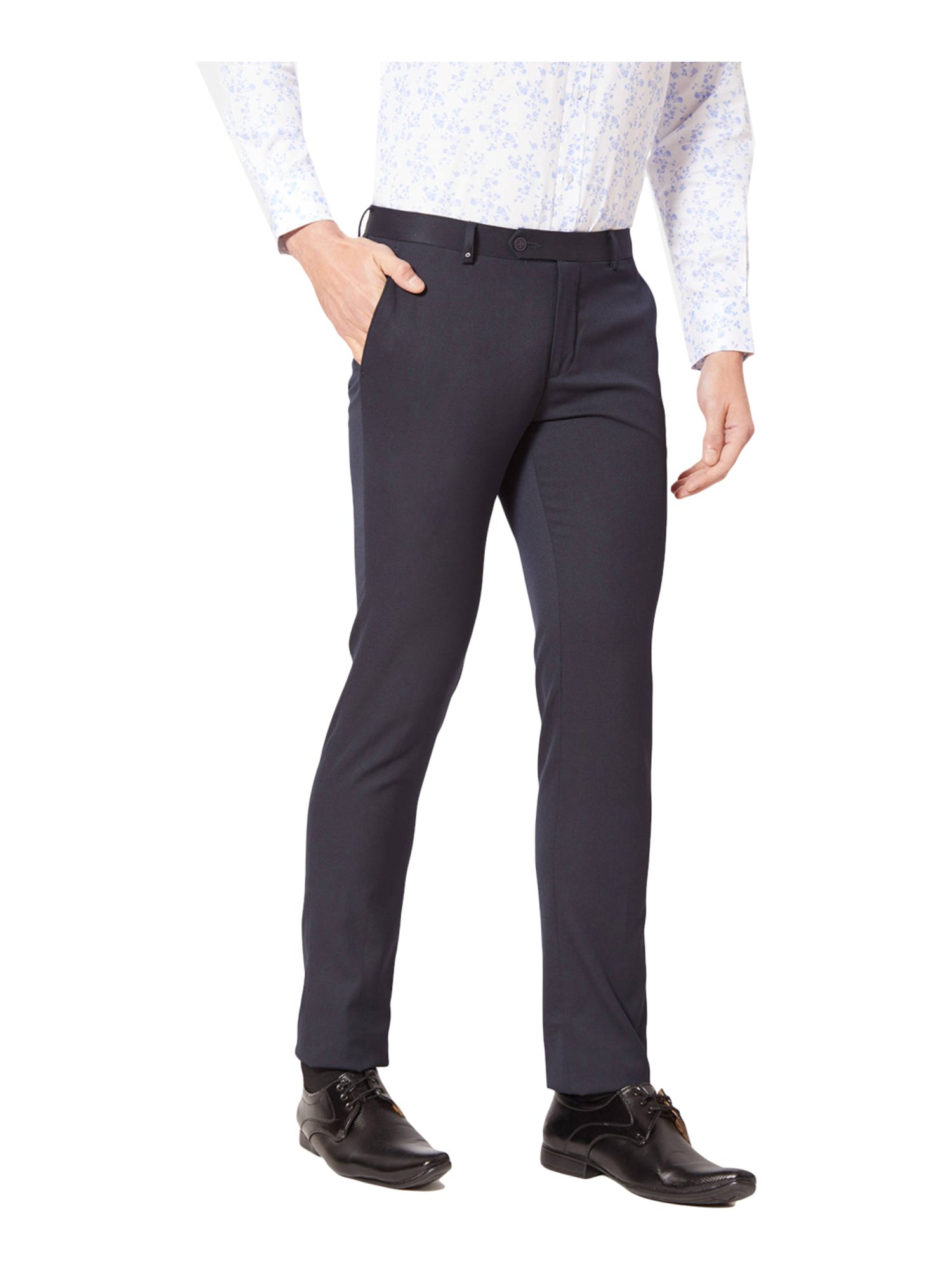 Buy Black Trousers  Pants for Men by OXEMBERG Online  Ajiocom