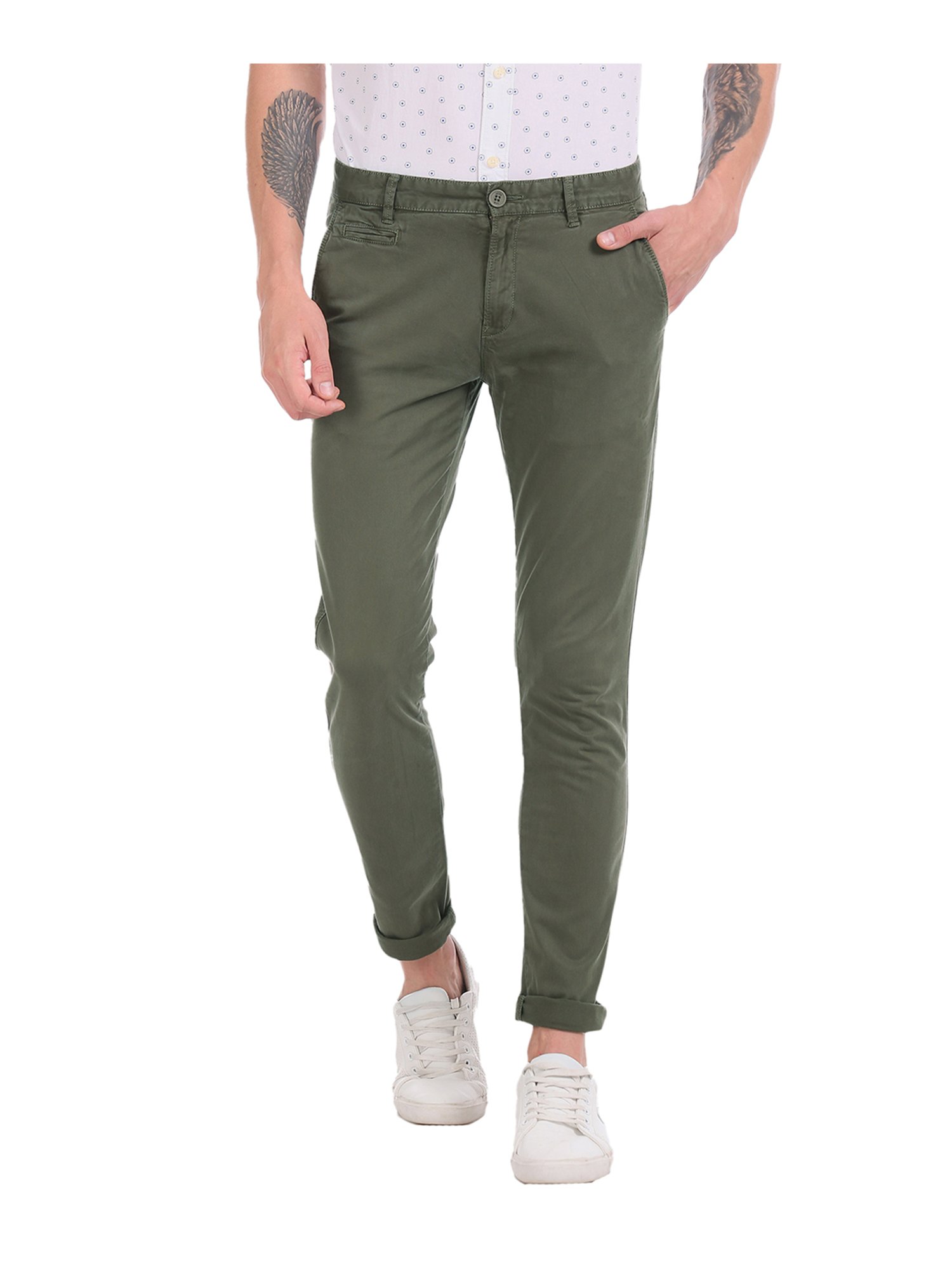 AEROPOSTALE brown khaki pants 38 x 32 skinny some stretch | eBay