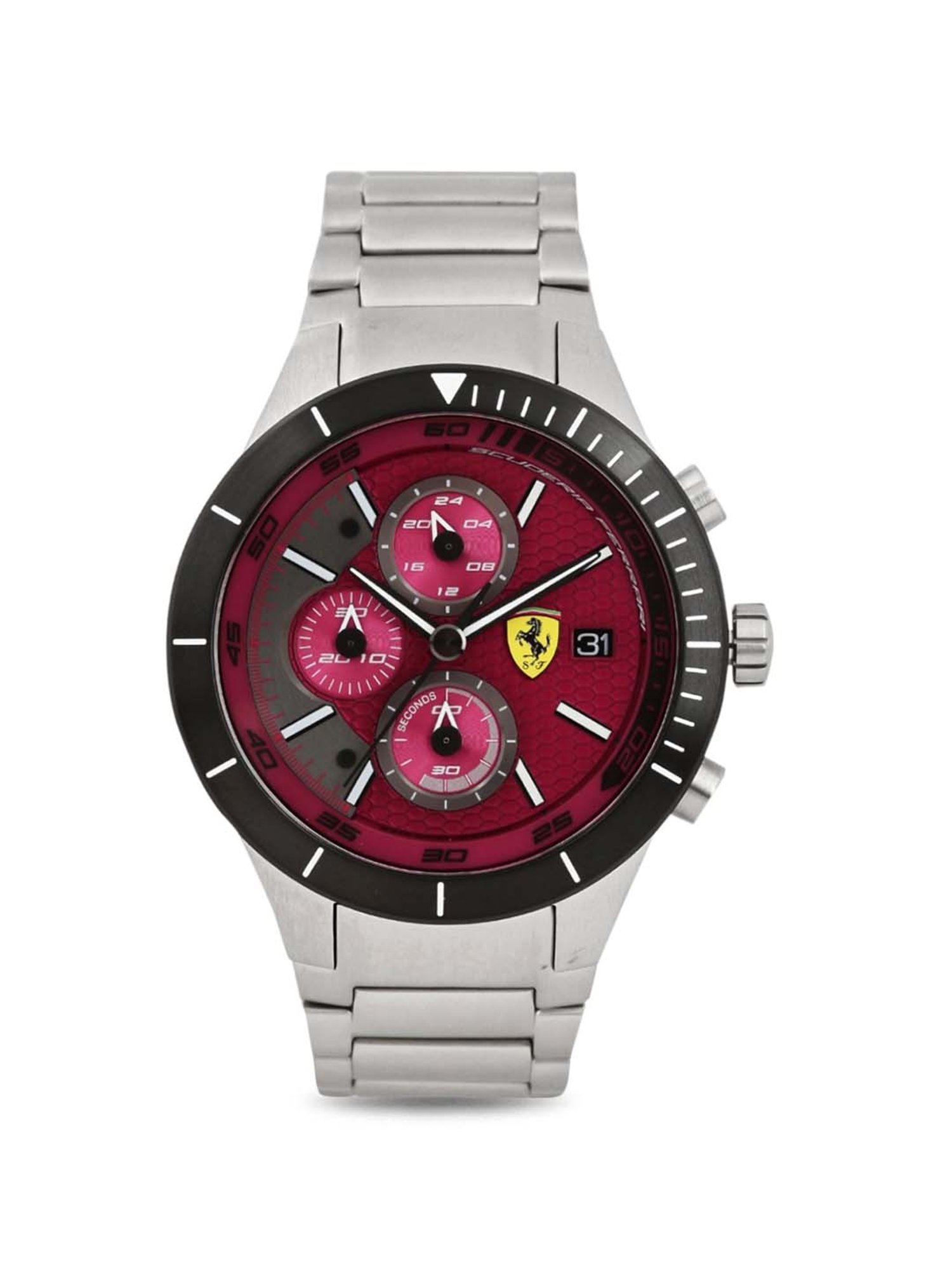 フェラーリ ウォッチ REDREV EVO Buy SCUDERIA FERRARI Red Rev Evo Men Red Analogue Watch 0830343_SF