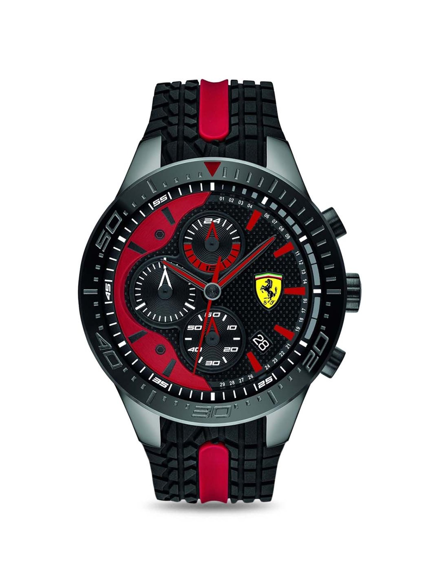 Watch Scuderia Ferrari Chrono Swiss Made FE07KK490 India | Ubuy