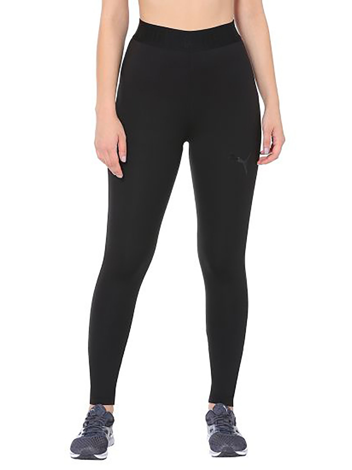 Buy Puma Black Mid Rise Leggings for Women Online @ Tata CLiQ