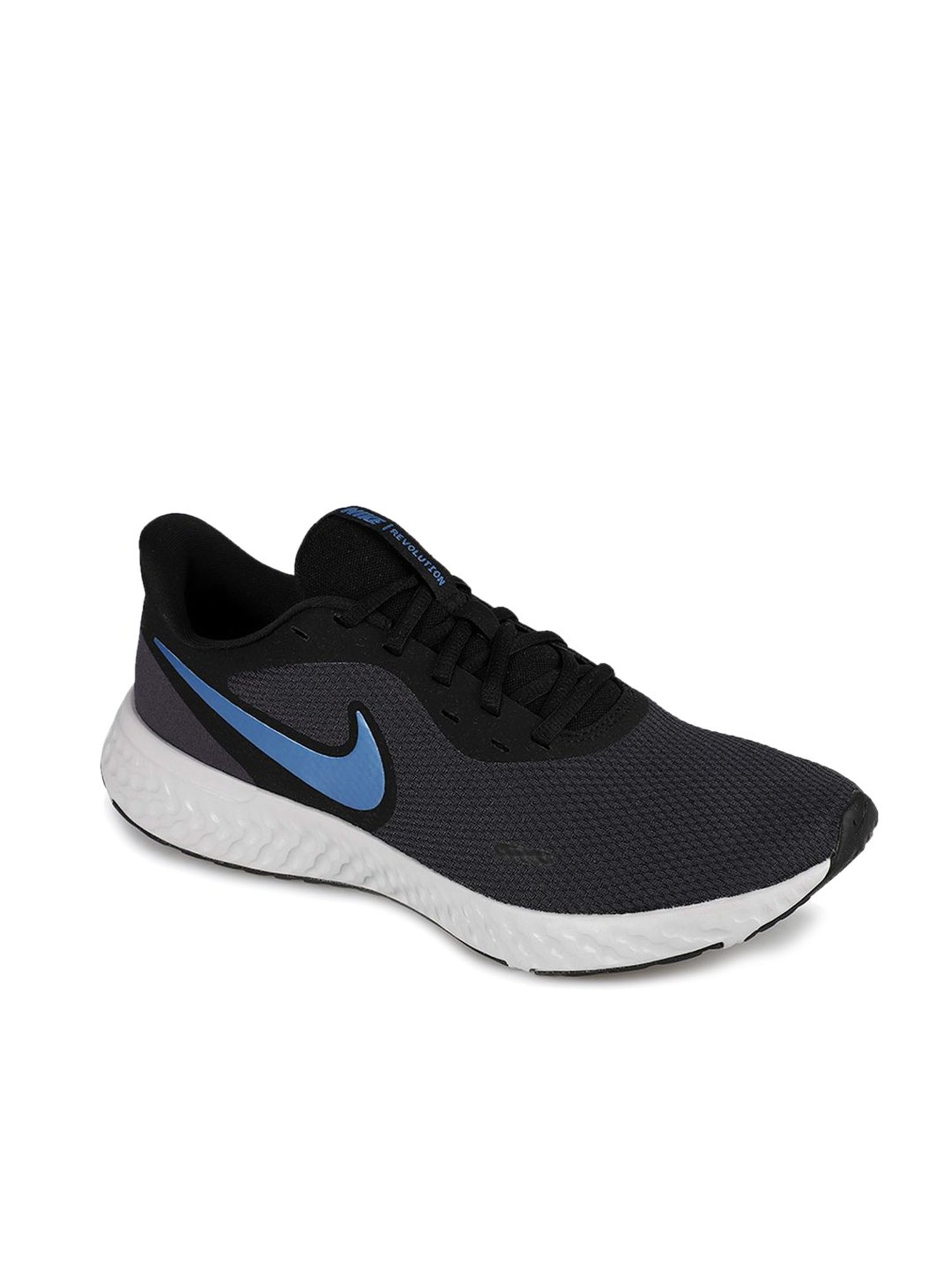 Nike Revolution 5 Black Running Shoes-Nike-Footwear-TATA CLIQ