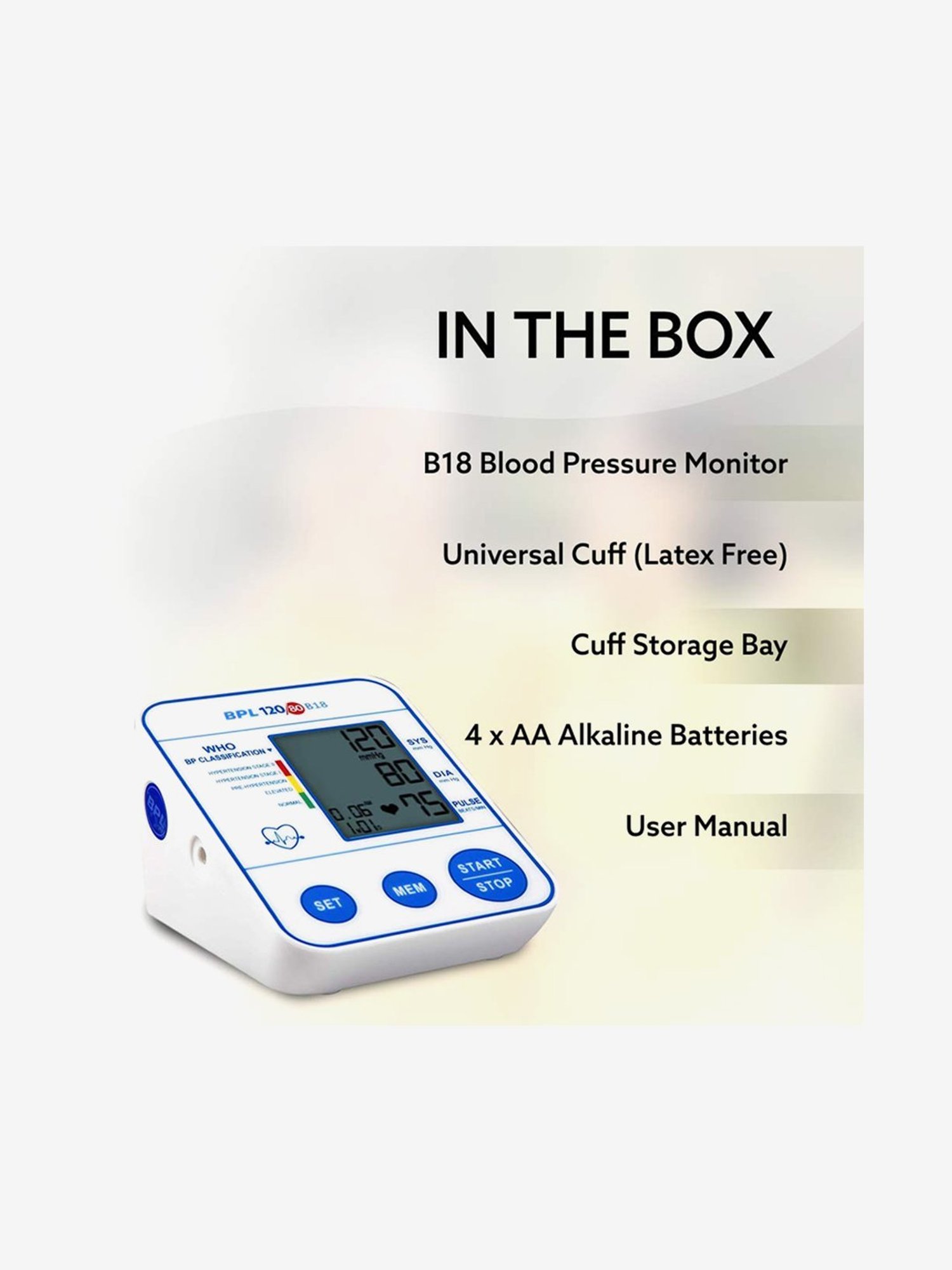 bpl b18 bp monitor