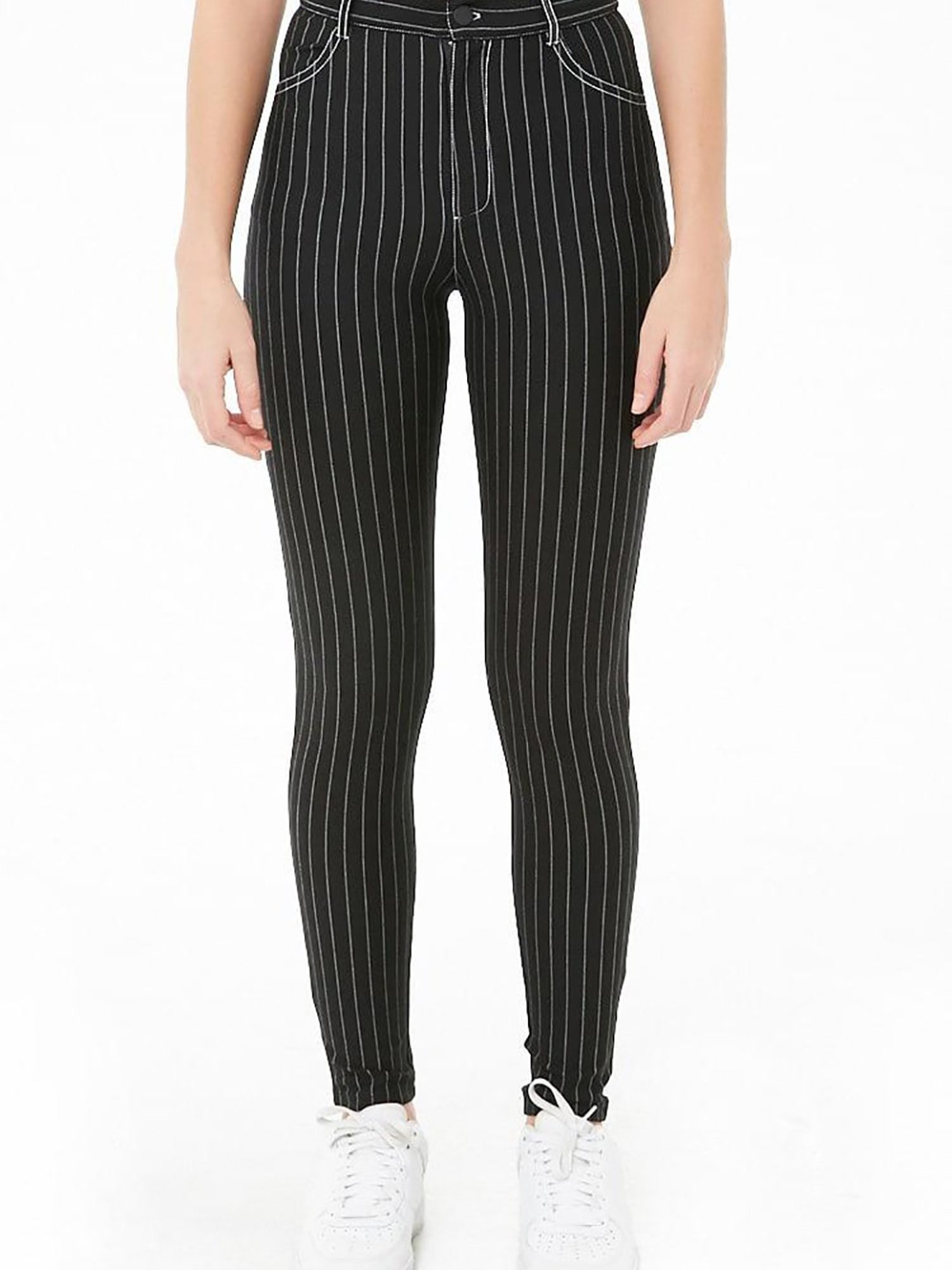 Black And White Striped Pants  Buy Black And White Striped Pants online at  Best Prices in India  Flipkartcom