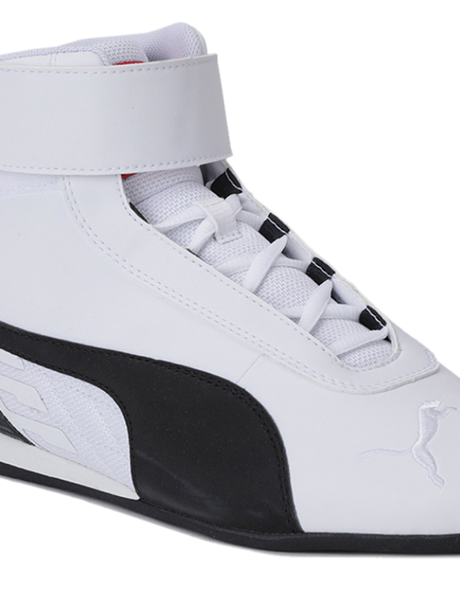 puma mercedes r cat mid sneakers