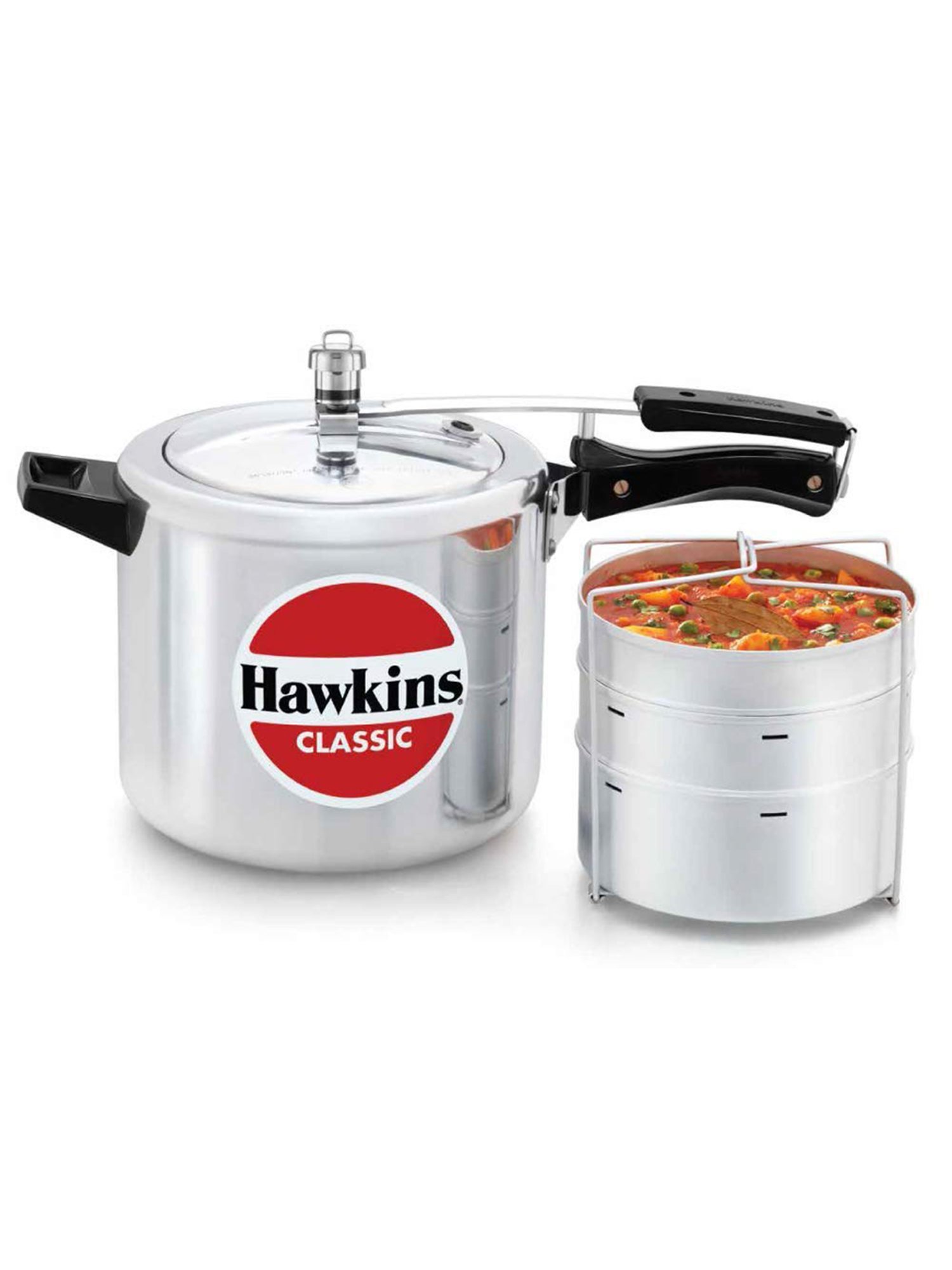 Buy Hawkins Classic Silver Pressure Cooker 6.5 L Set of 1 at