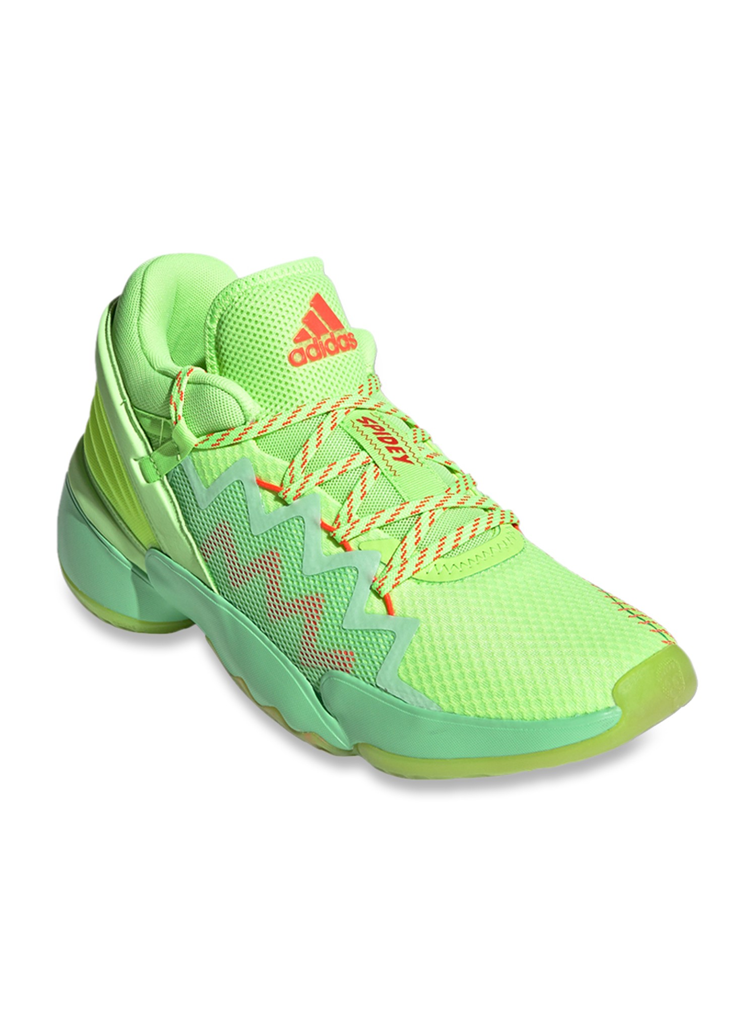 green basketball sneakers