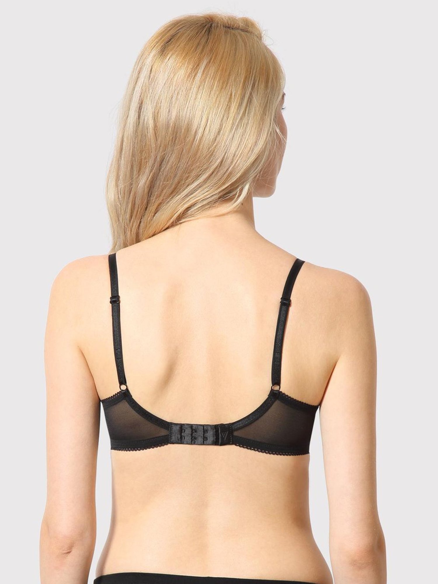 Buy Van Heusen Women Black Under Wired Non Padded Bra for Women's Online @  Tata CLiQ