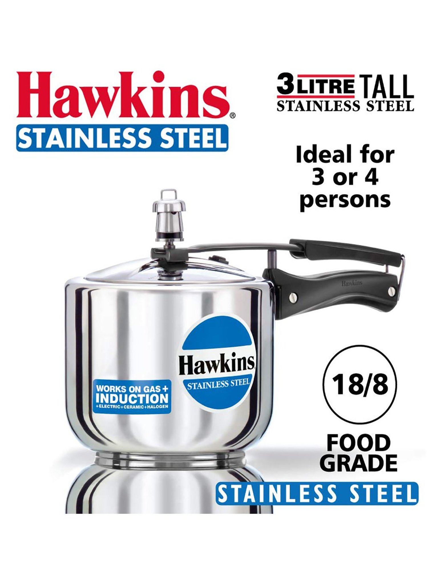 Hawkins stainless steel pressure cooker review  Detailed review Hawkins steel  pressure cooker 