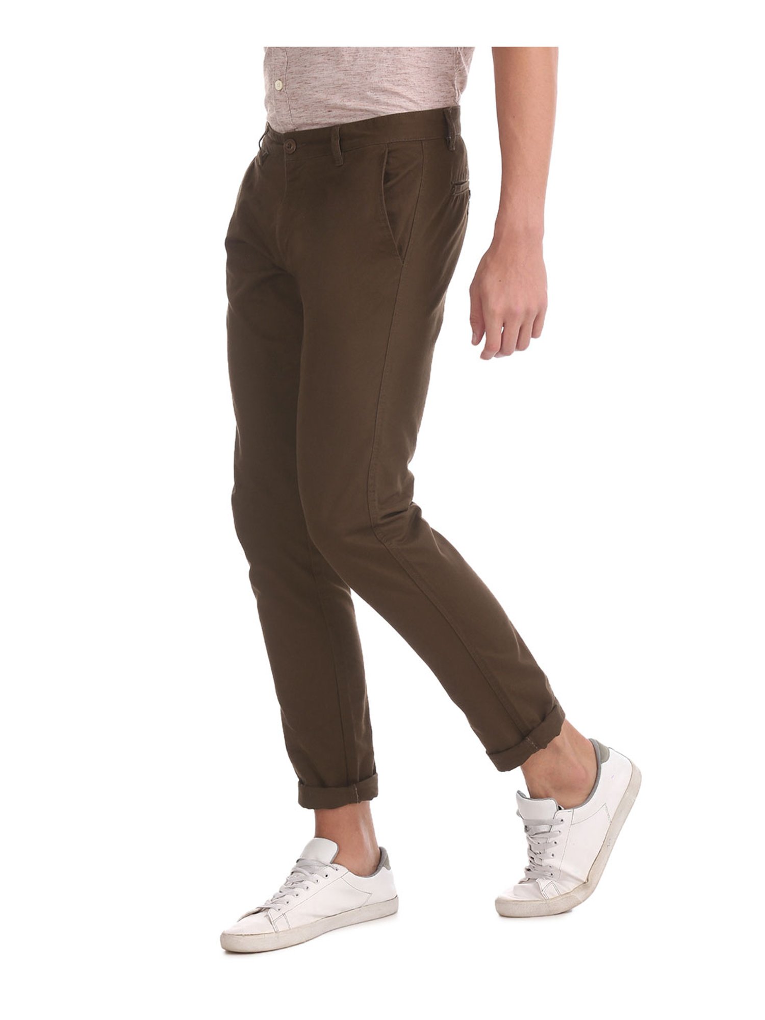 Roots by Ruggers Slim Fit Men Grey Trousers - Buy GREY Roots by Ruggers  Slim Fit Men Grey Trousers Online at Best Prices in India | Flipkart.com