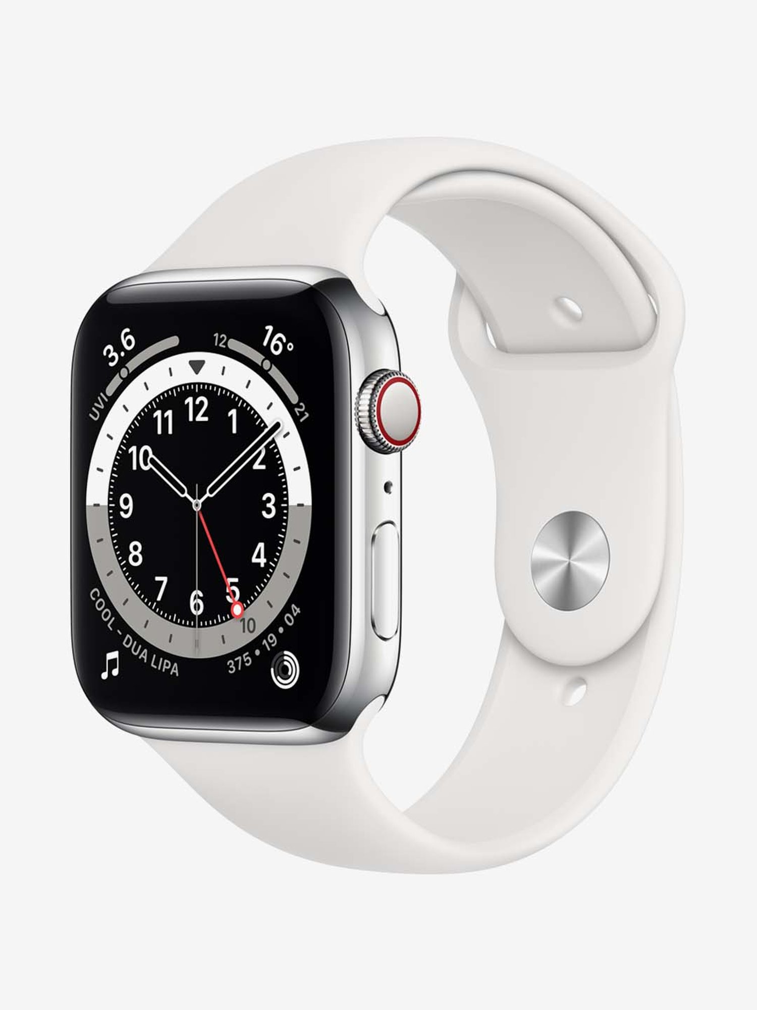 Buy New Apple Watch Series 6 (GPS + Cellular, 44mm) White Online At Best  Price @ Tata CLiQ