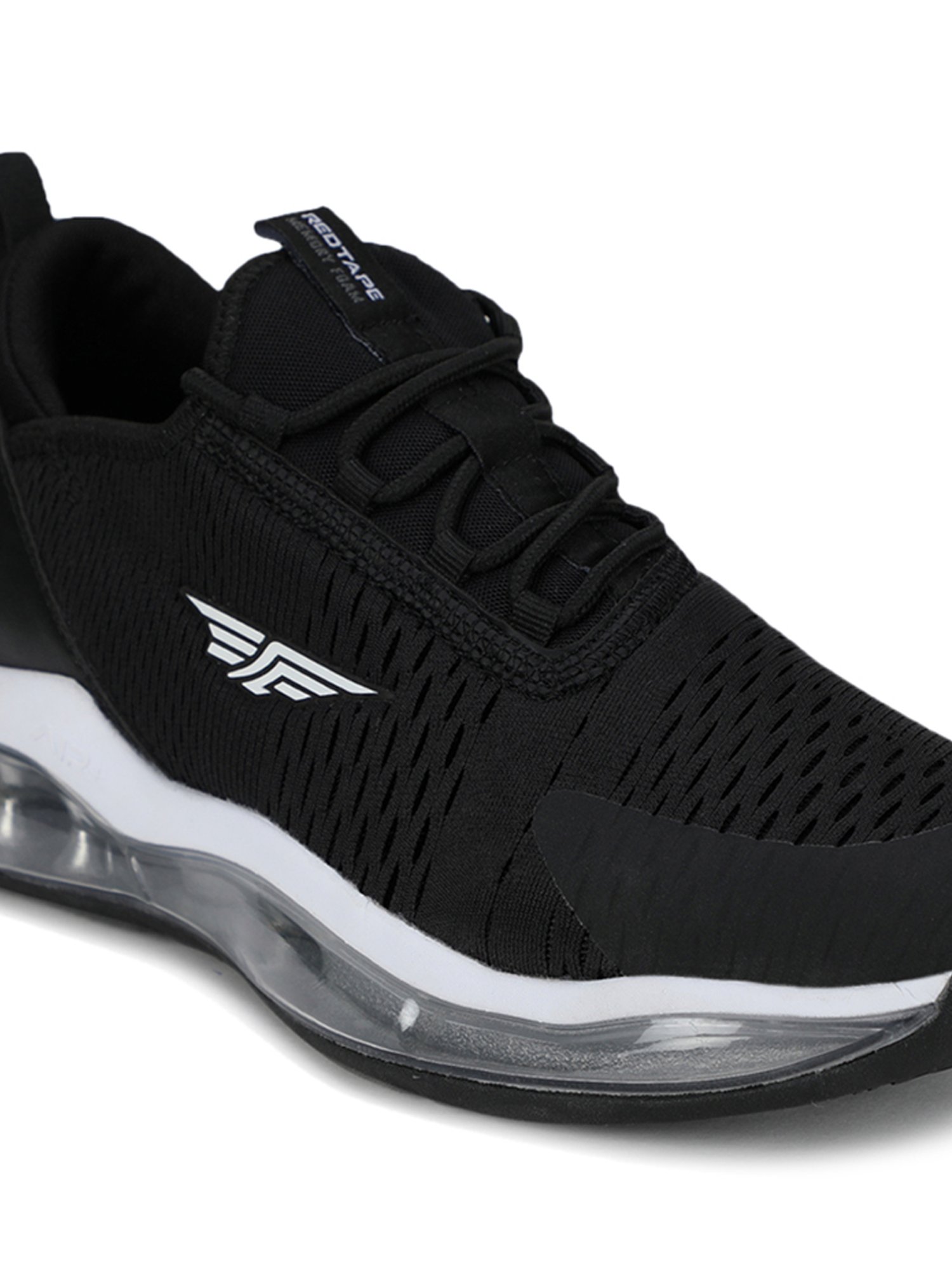 Buy Red Tape Black Walking Shoes for 
