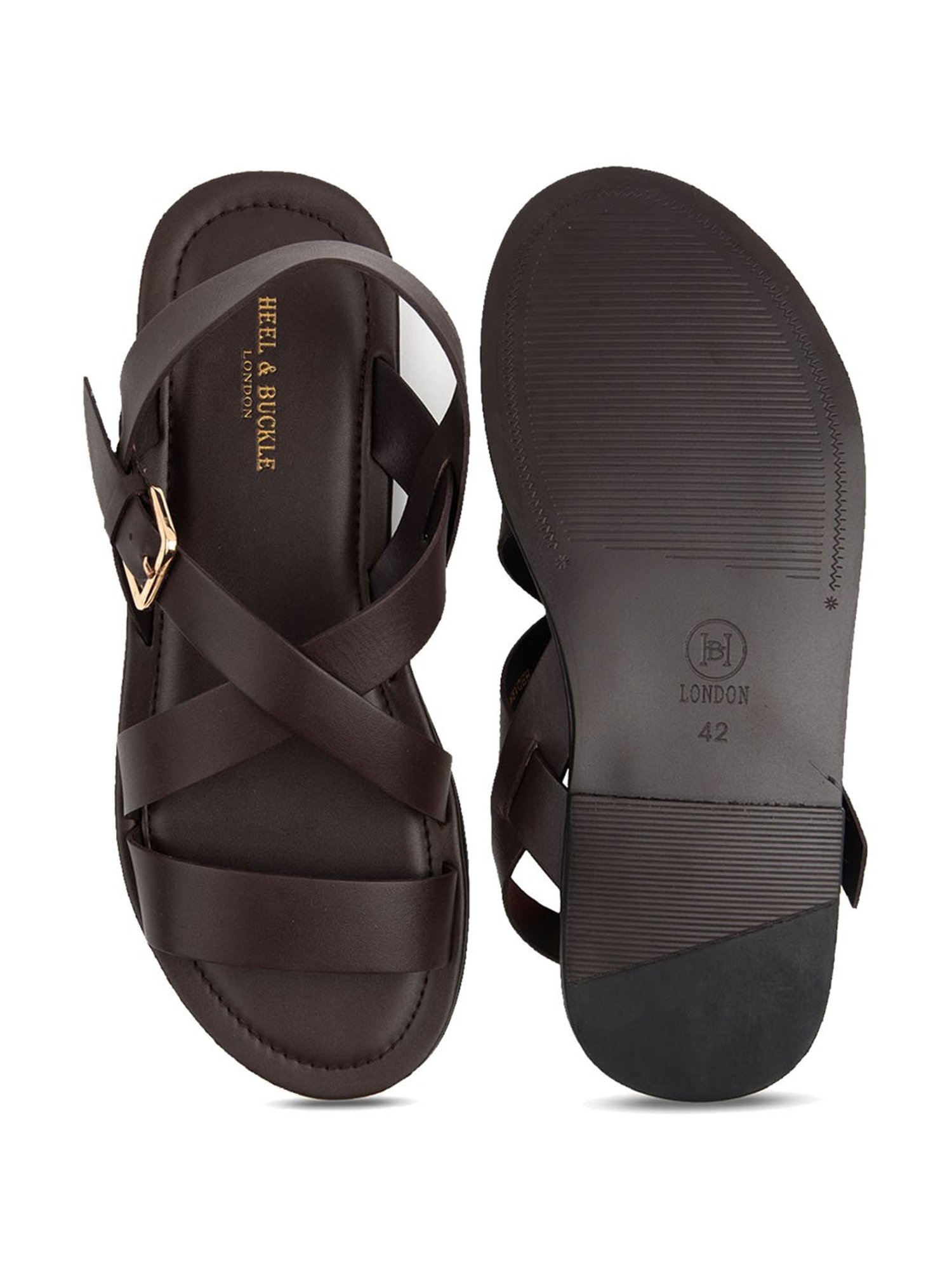 Heel sandal best sale for man