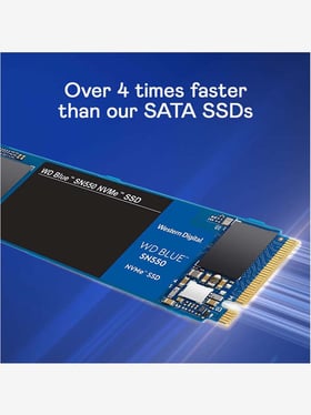 Buy WD Blue SN550 NVMe 500GB M.2 PCIE Gen3 Internal SSD Online At