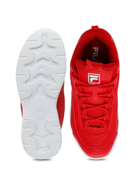 Fila ray hot sale red