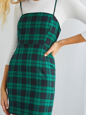 dark green dress forever 21 Dark Green Dress FOREVER 21 S (4-6)