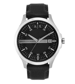 Buy Armani Exchange AX2101 Black Hampton Watch for Men Online