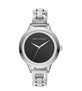 Buy Armani Exchange AX5612 Harper Black Dial Watch for Women