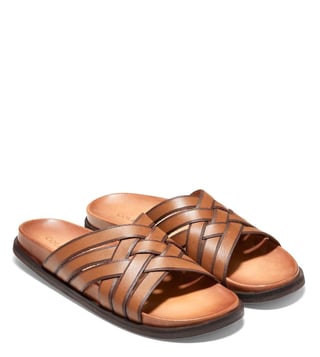 Cole haan men's discount feathercraft slide sandal