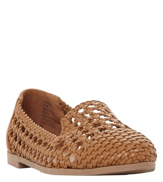 Dune womens tan loafers cheap
