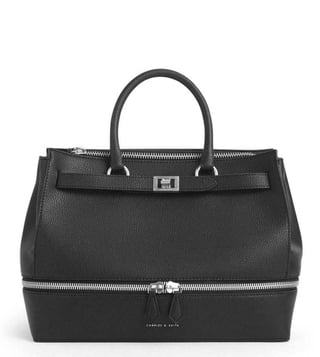 Buy CHARLES & KEITH Black Small Bucket Bag for Women Online @ Tata CLiQ  Luxury