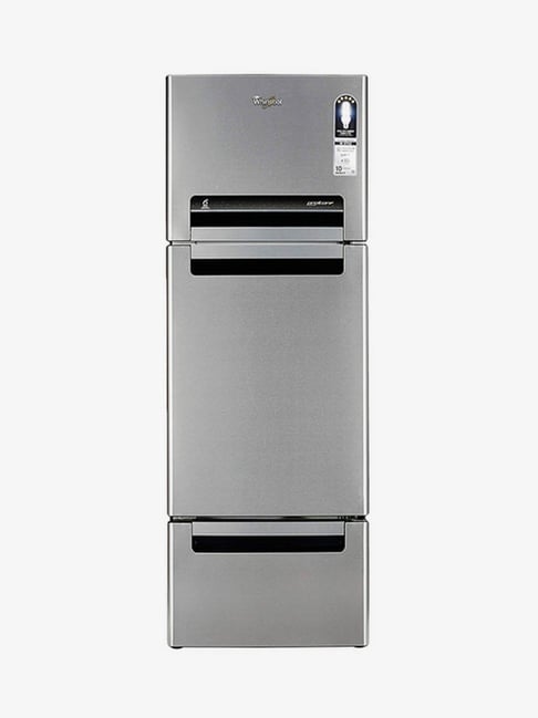 Whirlpool 300 L Frost Free Triple Door Refrigerator (Alpha Steel,...
