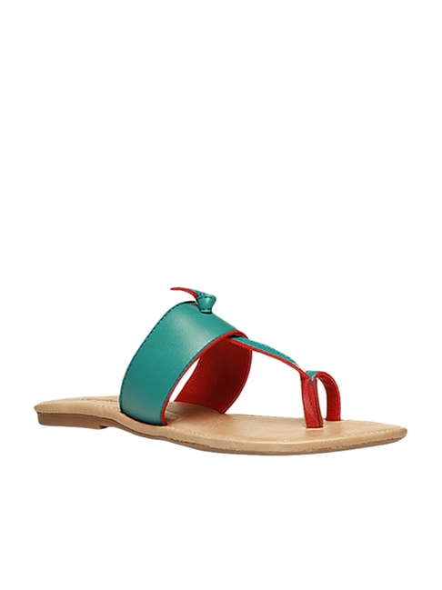 Buy Green Flat Sandals for Women by Bata Online | Ajio.com-sgquangbinhtourist.com.vn