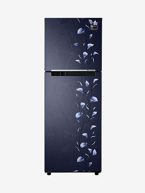 Samsung 253L 2 Star 2019 Frost Free Double Door Refrigerator Tender Lily Blue, RT28M3022UZ