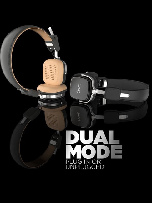 Buy Boat ROCKERZ 600 Bluetooth Headphone with Microphone (Brown