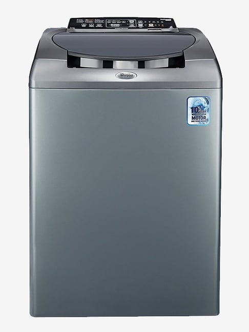 Whirlpool Kg Fully Automatic Top Load Washing Machine With Heater Stainwash Ultra Grey From