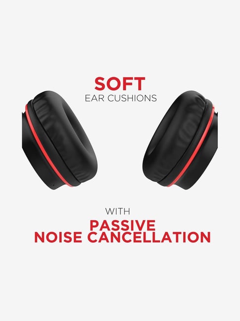 boAt Rockerz 400 T Wireless Headphone with Super Extra Bass Up to 8H  Playtime (Red/Black)