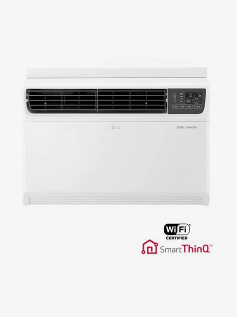 LG 1.5 Ton Inverter 5 Star Copper JW Q18WUZA Window AC White LG Electronics TATA CLIQ
