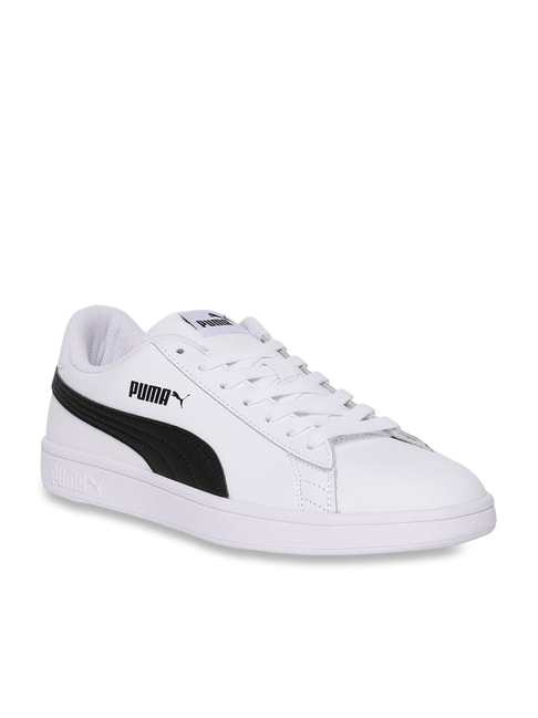 puma smash l white sneakers