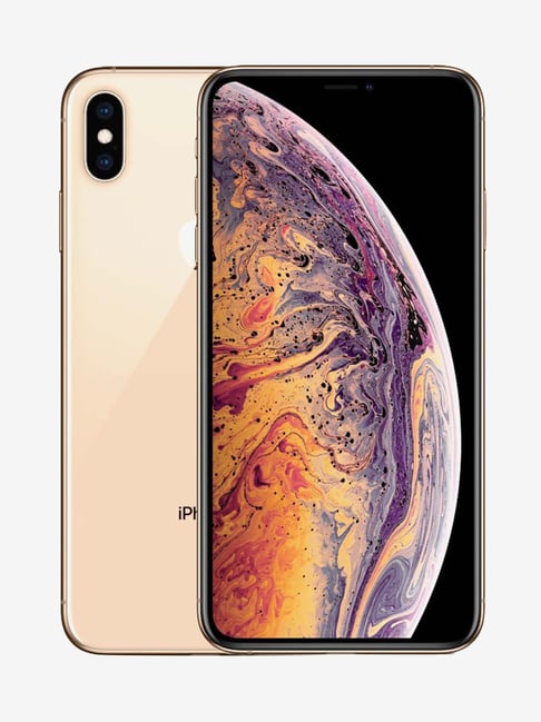 Buy Apple Iphone Xs Max 64 Gb Gold Online At Best Price Tata Cliq