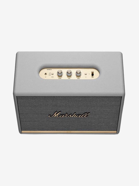 Marshall Woburn II ホワイト Buy Marshall Woburn II 130 Watt Wireless Bluetooth Speaker (White