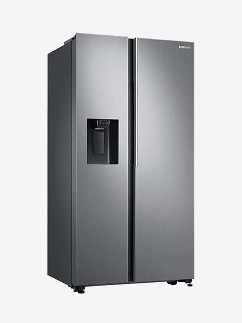 Samsung 676 L Frost Free Side by Side Refrigerator (Real Stainless