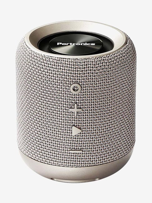 Portronics POR-821 SoundDrum 10W Bluetooth Speaker (Grey)