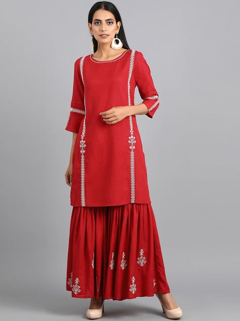 w sharara dress