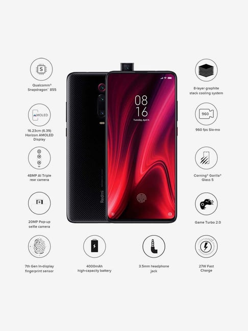 Buy Xiaomi Redmi K20 Pro 128 GB (Carbon Black) 6 GB RAM, Dual SIM 4G ...