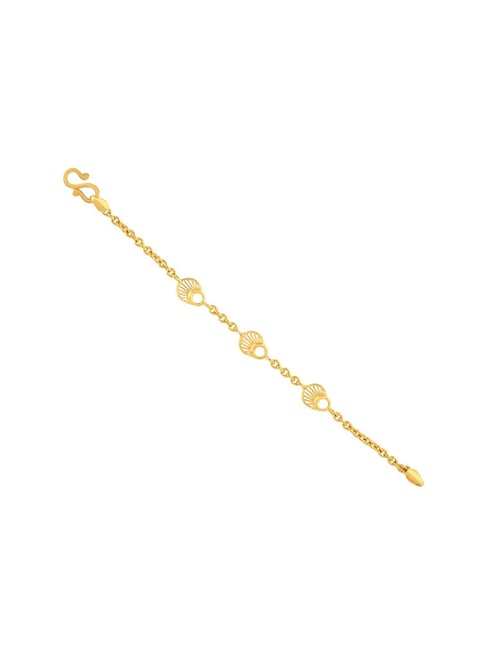 Birthstone Chain Bracelet - June | 18ct Gold Plated Vermeil/Rainbow Mo |  Missoma