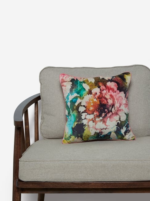 Westside Home Multicolour Abstract Print Cushion Cover