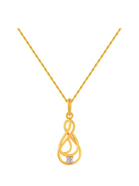 Gold pendant hot sale pc chandra