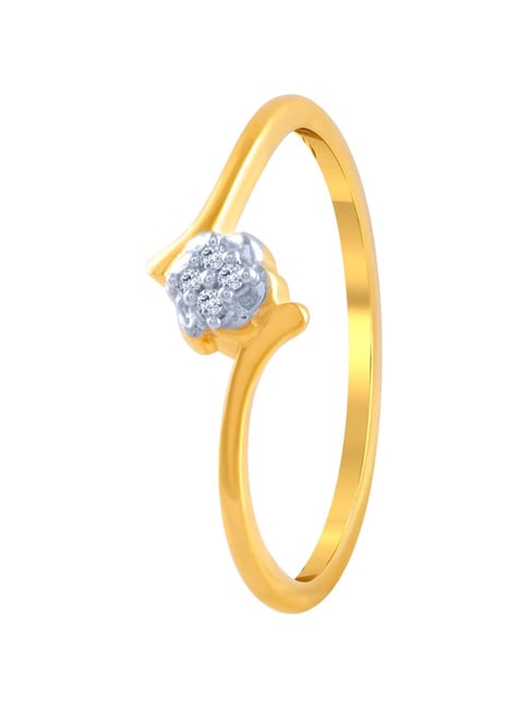 P.C. Chandra Jewellers 22k (916) BIS Hallmark Yellow Gold Ring for Men  (Size 19) - 3.98 Grams : Amazon.in: Fashion