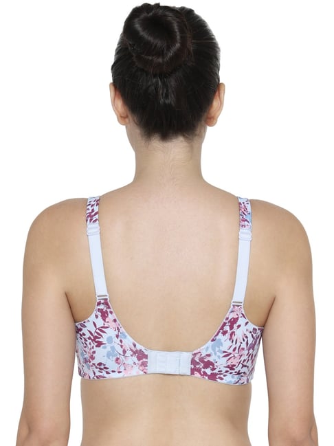 Women Non-padded Underwire Plus Size Full Coverage Embroidered Minimizer  Bra 75 80 85 90 95 C D DD E F