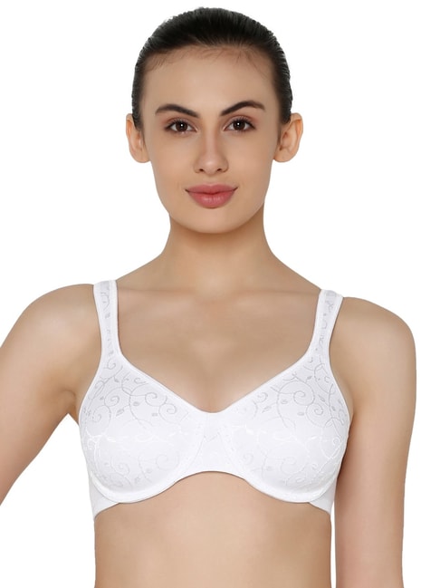 Triumph Elegant Cotton Wired Non Padded Shape and Support Classics Bra