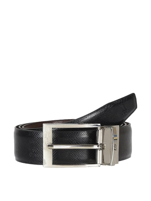 Kara Black & Brown Reversible Belt for Men-picture-13