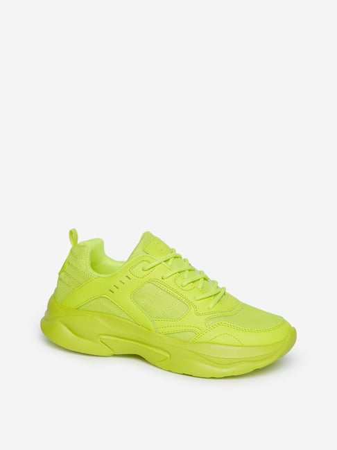 neon green sneakers for women